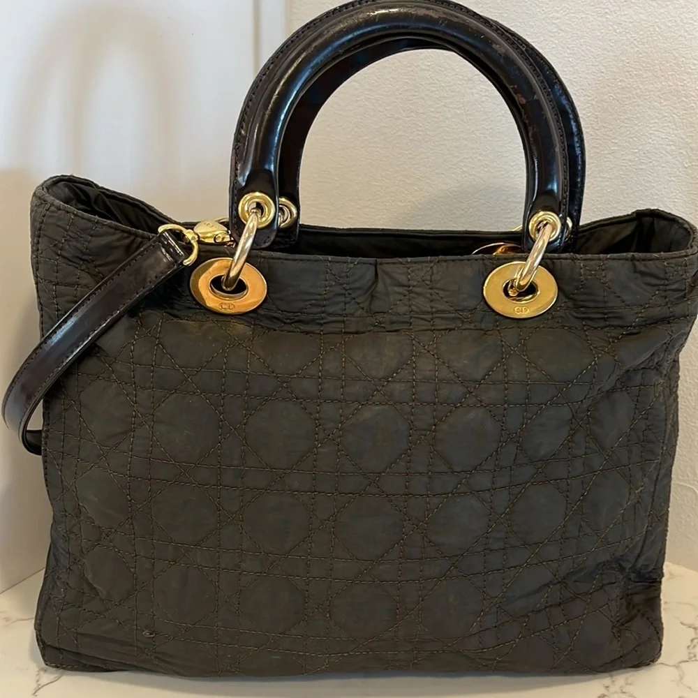 Christian Dior Nylon Handbag